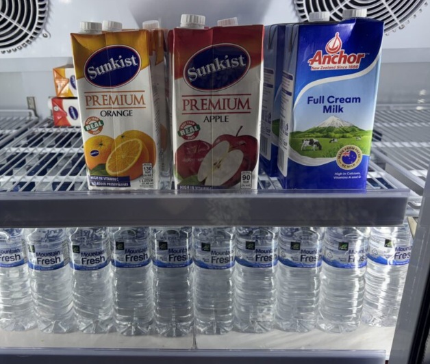 Sagan Bisita Loungeのドリンクコーナー