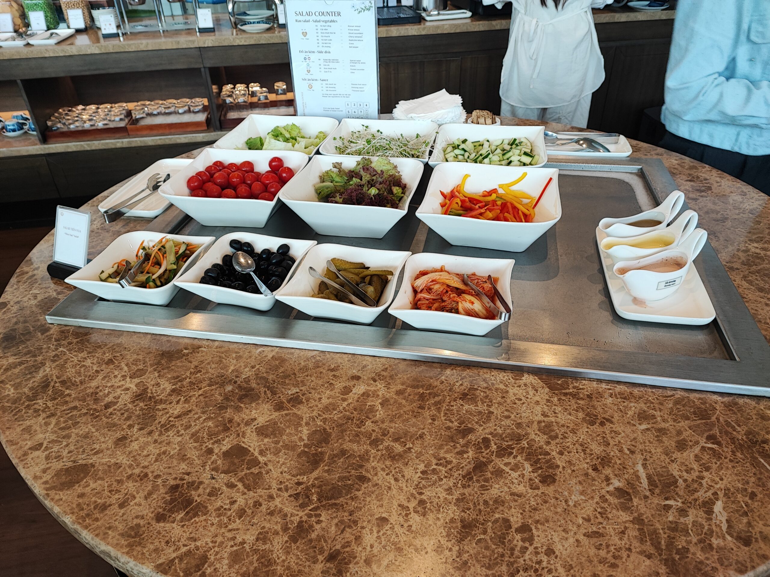 SH Premium Loungeの料理ラインナップ