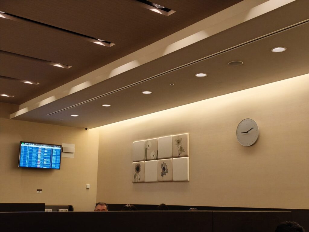 中部国際空港 第2プレミアムラウンジ セントレア ゴールドカードラウンジ 店内