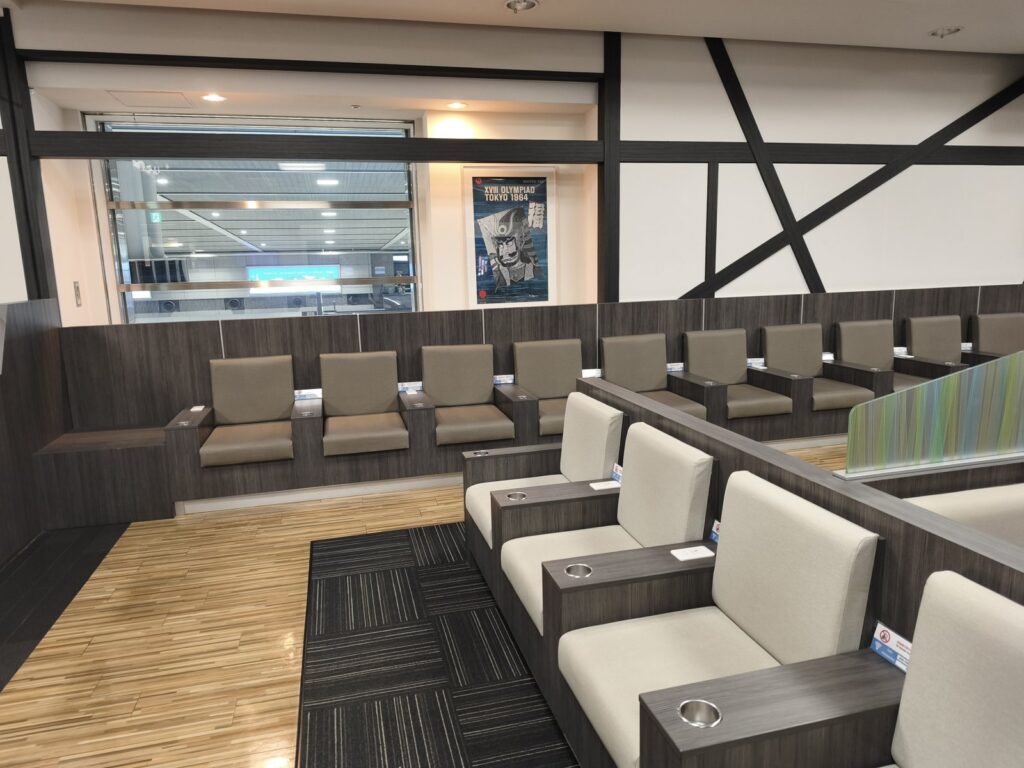 成田空港第2ターミナル I.A.S.S Executive Lounge 2 座席エリア